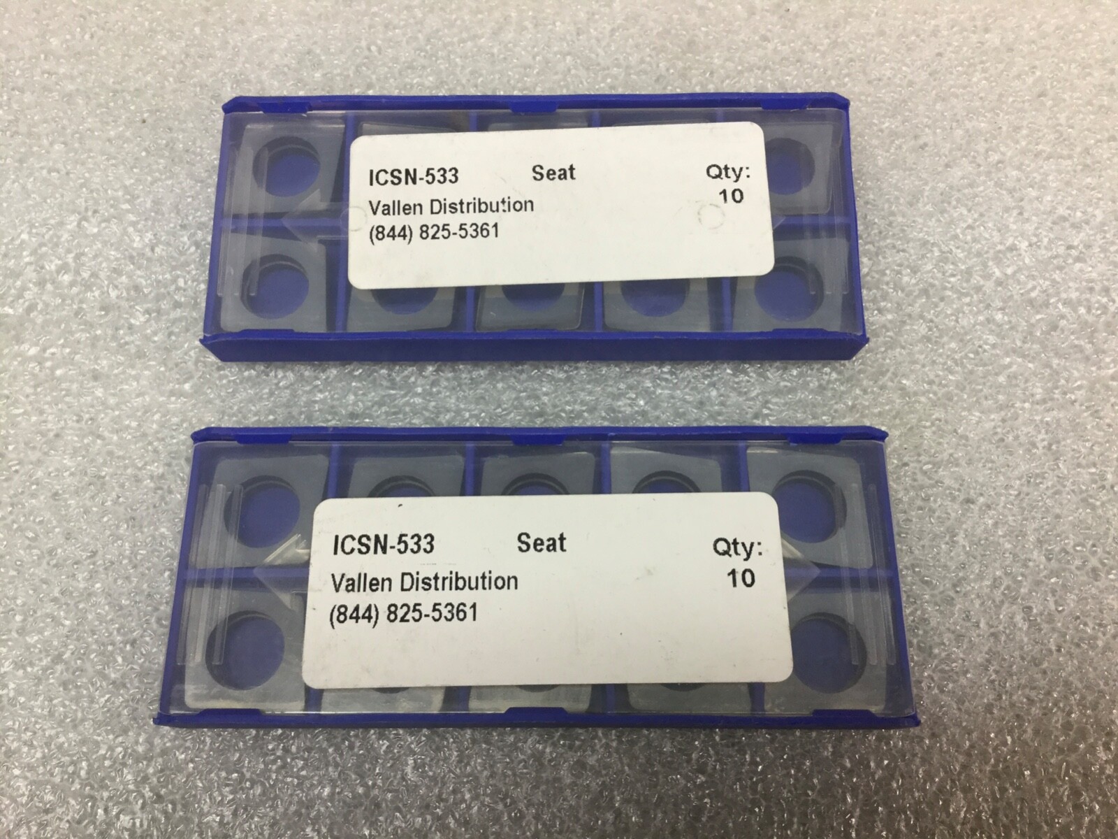 VALLEN ICSN-533 SHIM SEAT [SET 0F 20] NEW IN PKG