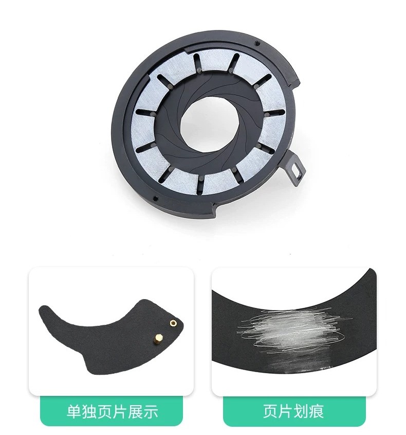 Integrated Manual Variable Iris Diaphragm Aperture 2‑29mm Adjustable for Camera