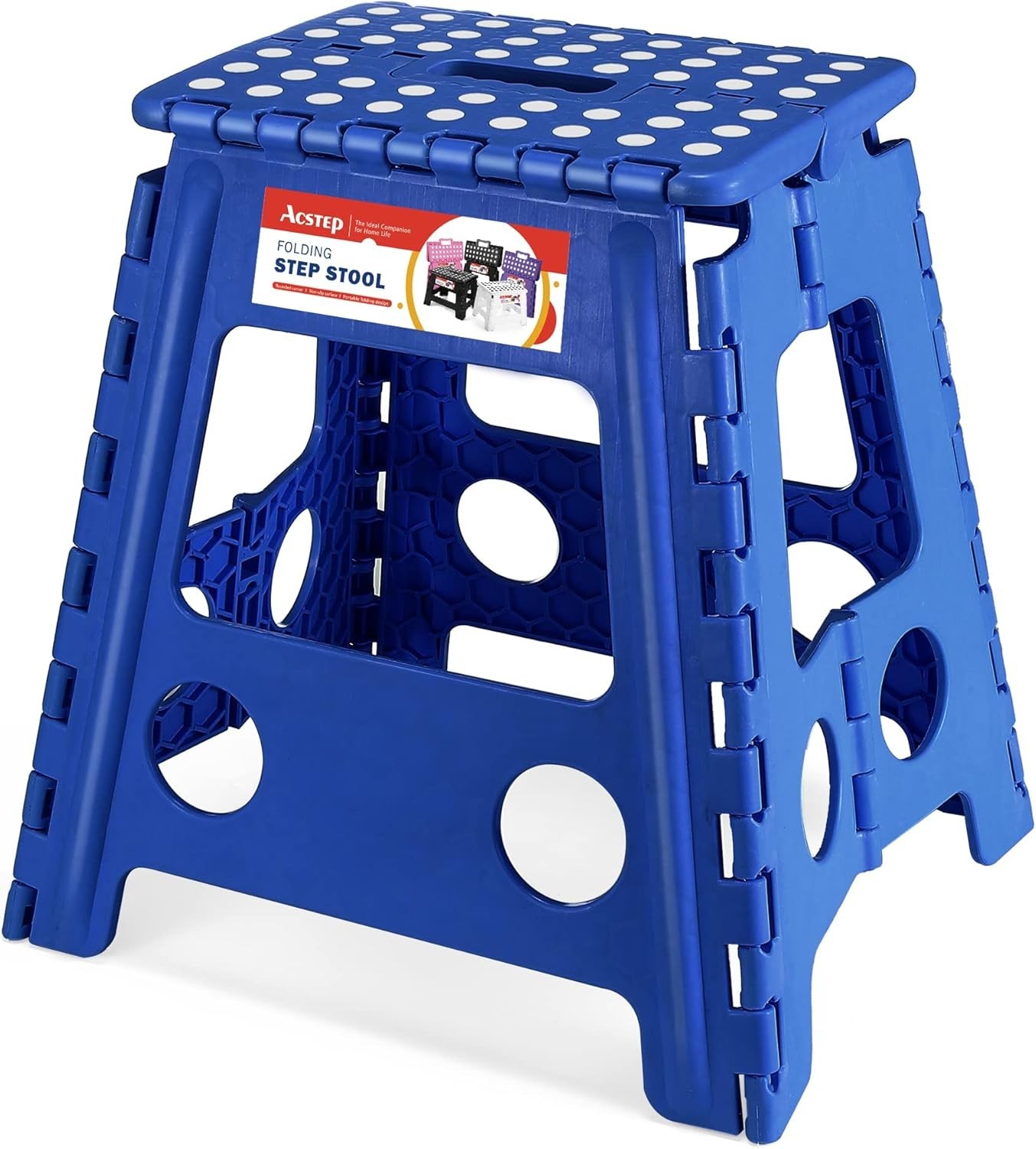 7.5 Inch Folding Step Stool Foldable Stool Height Kids Step Stool 176 lb