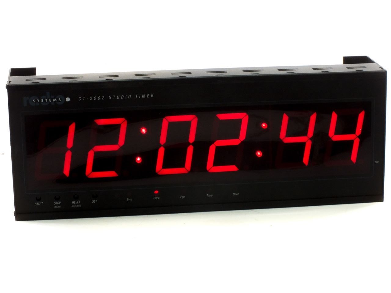 Radio Systems CT-2002 Studio Timer with 2-inch Tall Red Digits - No Power Supply