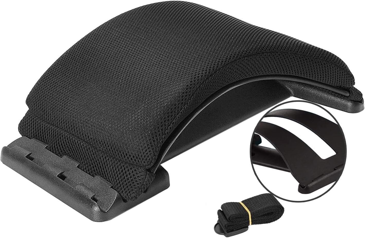 Multi-Level Back Stretcher Device, Lumbar Back Stretching Device, Memory Foam
