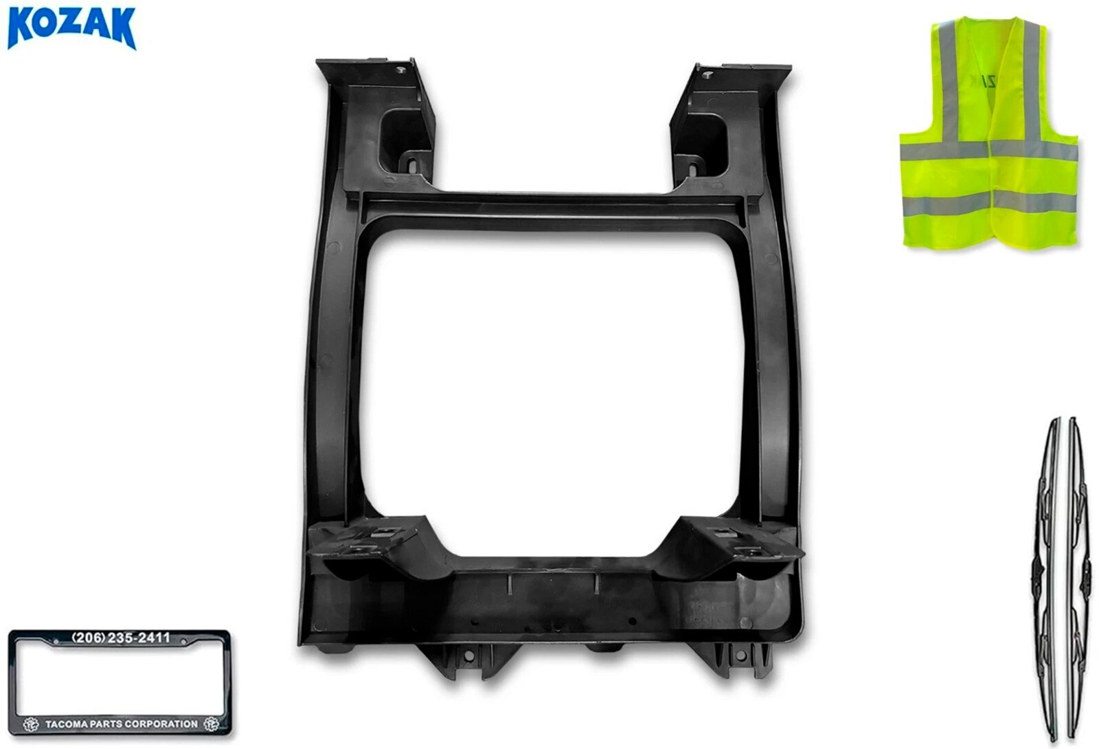 Small Inner Support for Rear Step Fairing Left Compatible with Volvo VNL 2018+