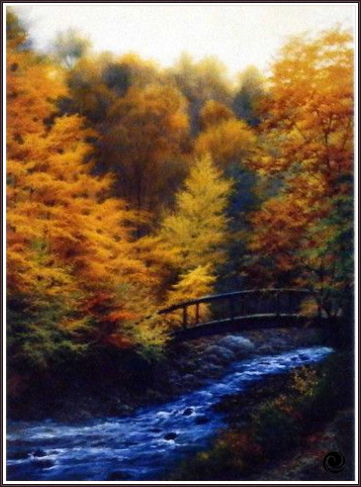 Autumn Stream 151 Chart Counted Cross Stitch Pattern Needlework