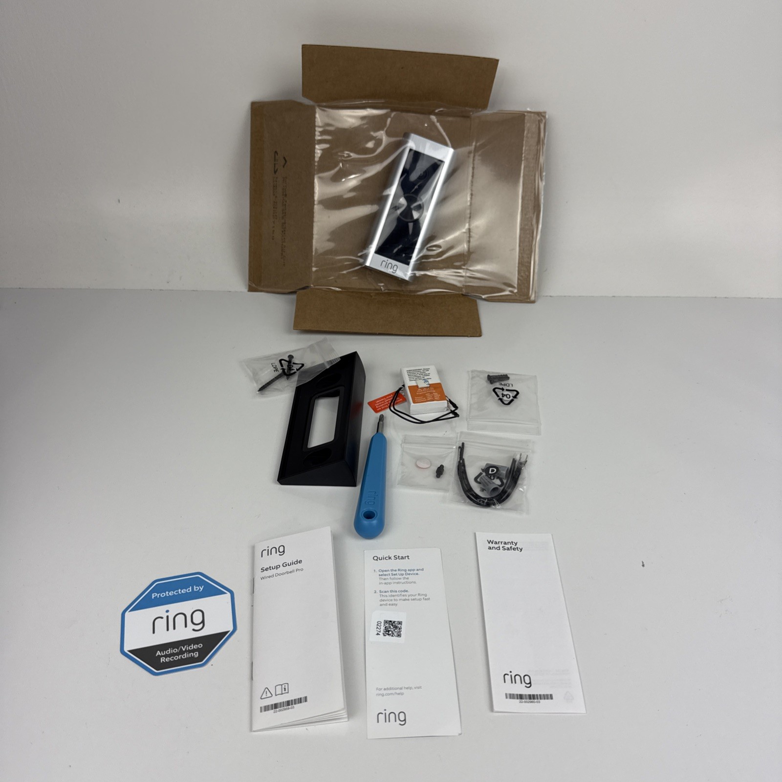 Certified Ring Wired Doorbell Pro 2 - Not used READ