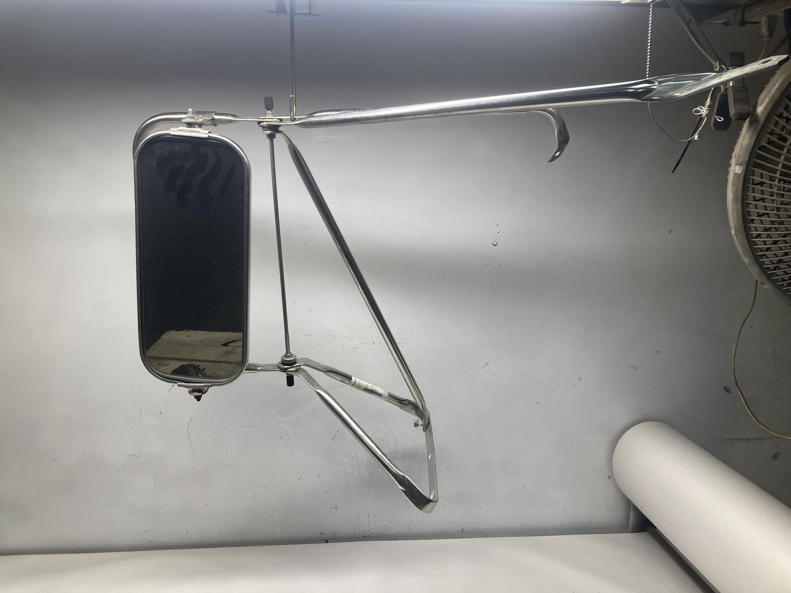 1990-2002 Chevrolet KODIAK STAINLESS Left/Driver Door Mirror - Used | P/N NA