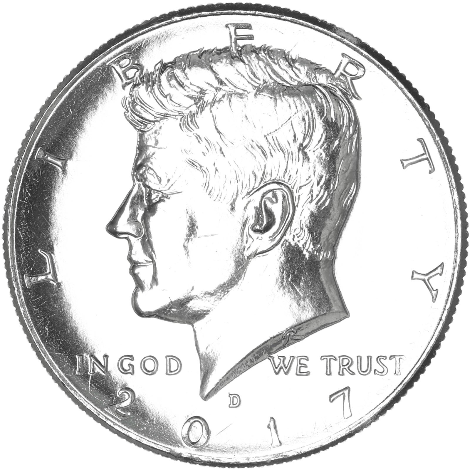 2017 D Kennedy Half Dollar CN-Clad BU