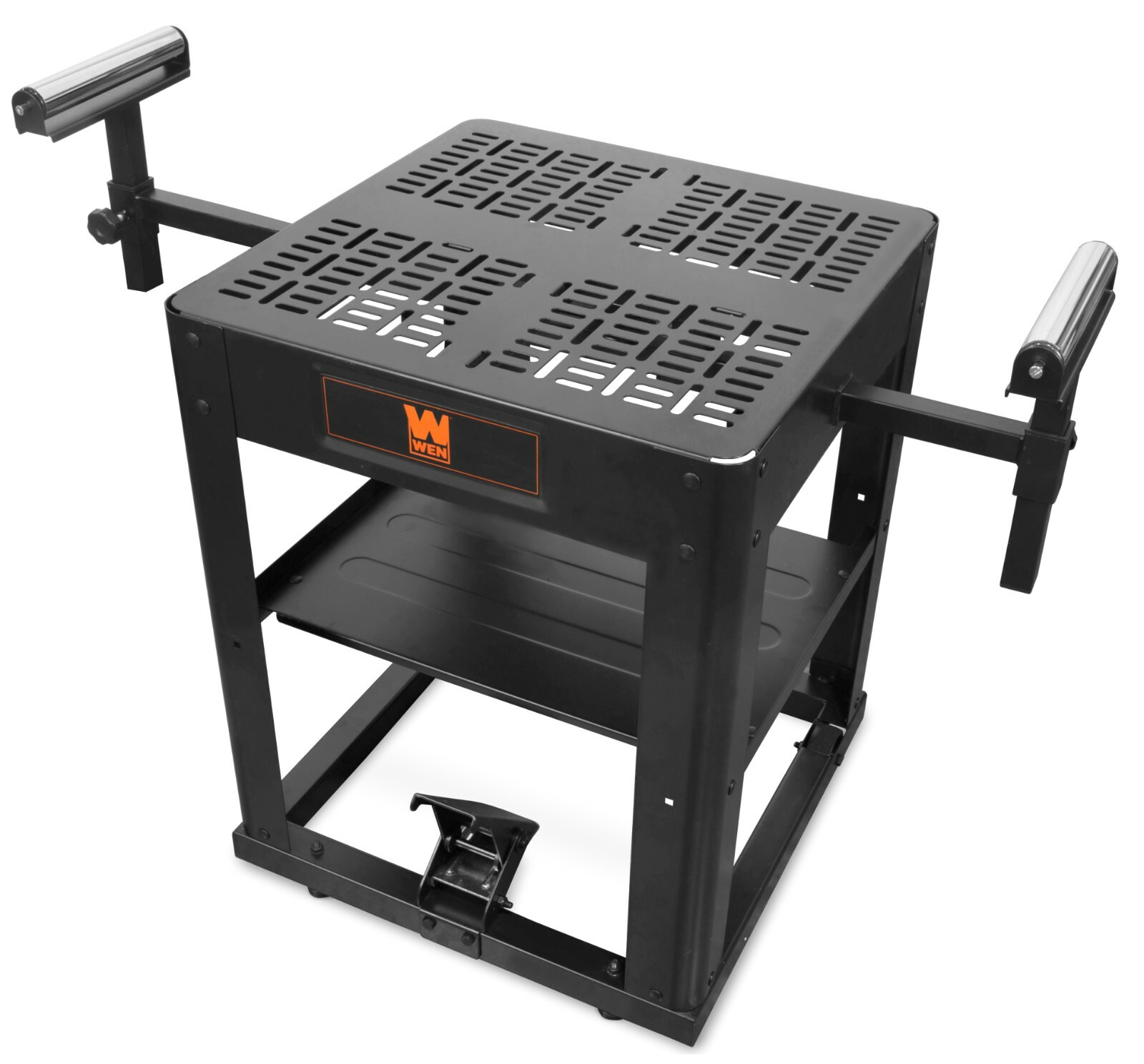 WEN MSA658T Multi-Purpose Rolling Planer and Miter Saw Tool Stand with Extension