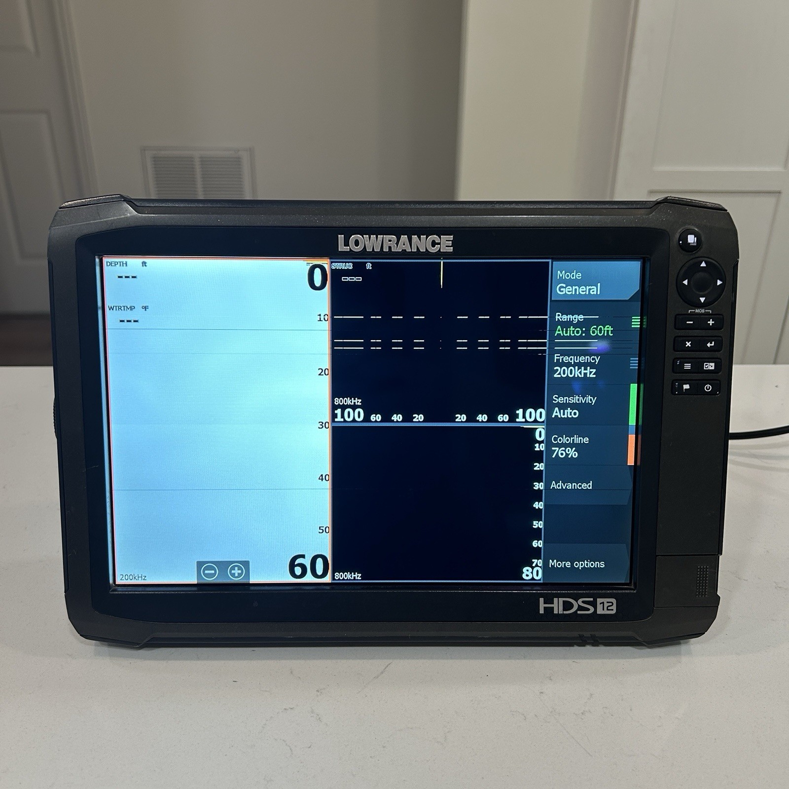Lowrance Carbon HDS 12 Head Unit