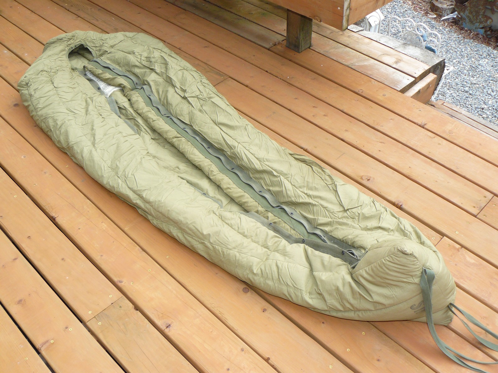 Vintage M-1949 Mountain Sleeping Bag US Military Mummy Bag - Lot #2
