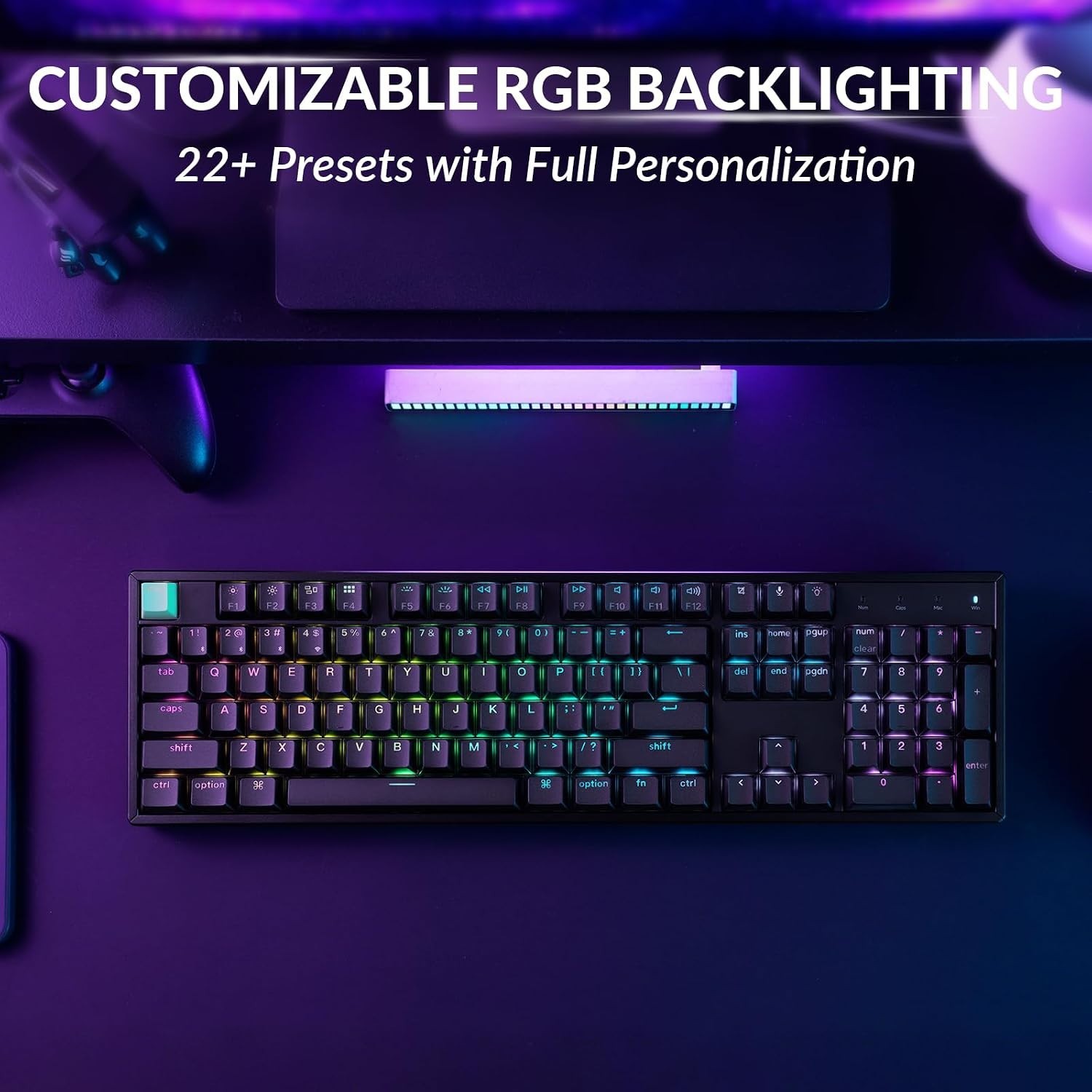 K10 HE Rapid Trigger Gaming Keyboard Wireless, Hall Effect Magnetic Switch Ho...