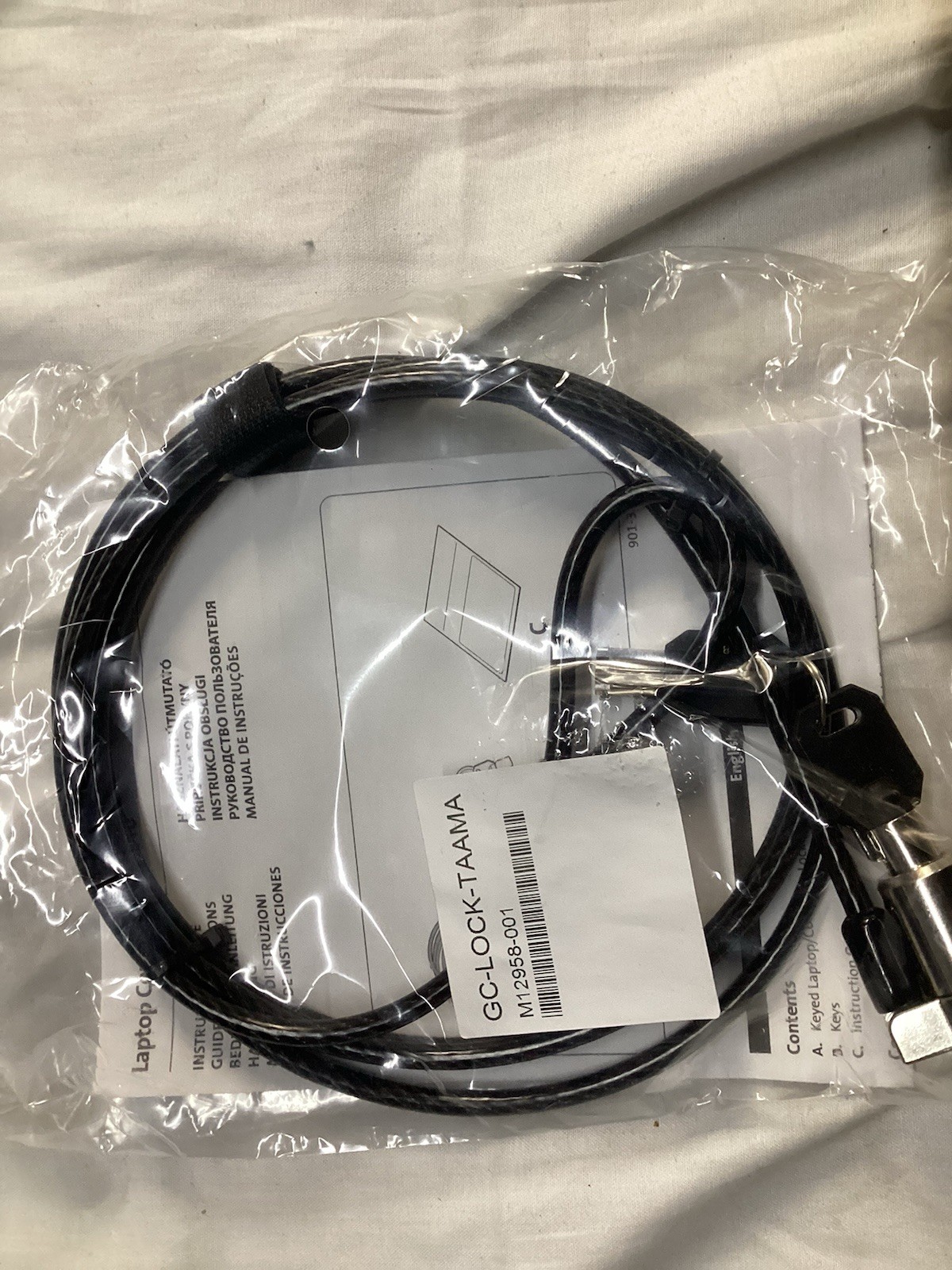 Laptop Computer Lock GC-LOCK-TAAMA  M12958-001 #(5A20)