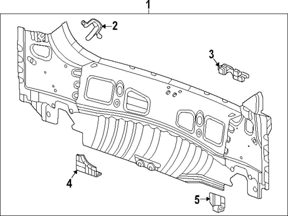 Genuine GM Side Bracket 42778806