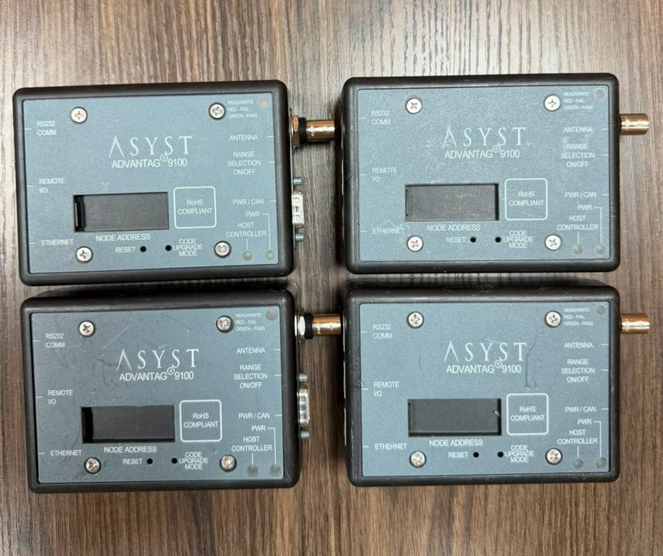 ASYST ADVANTAG  ATR 9100 PART NO : 9701-2936-01 REV.E RFID READER CONTROLLER