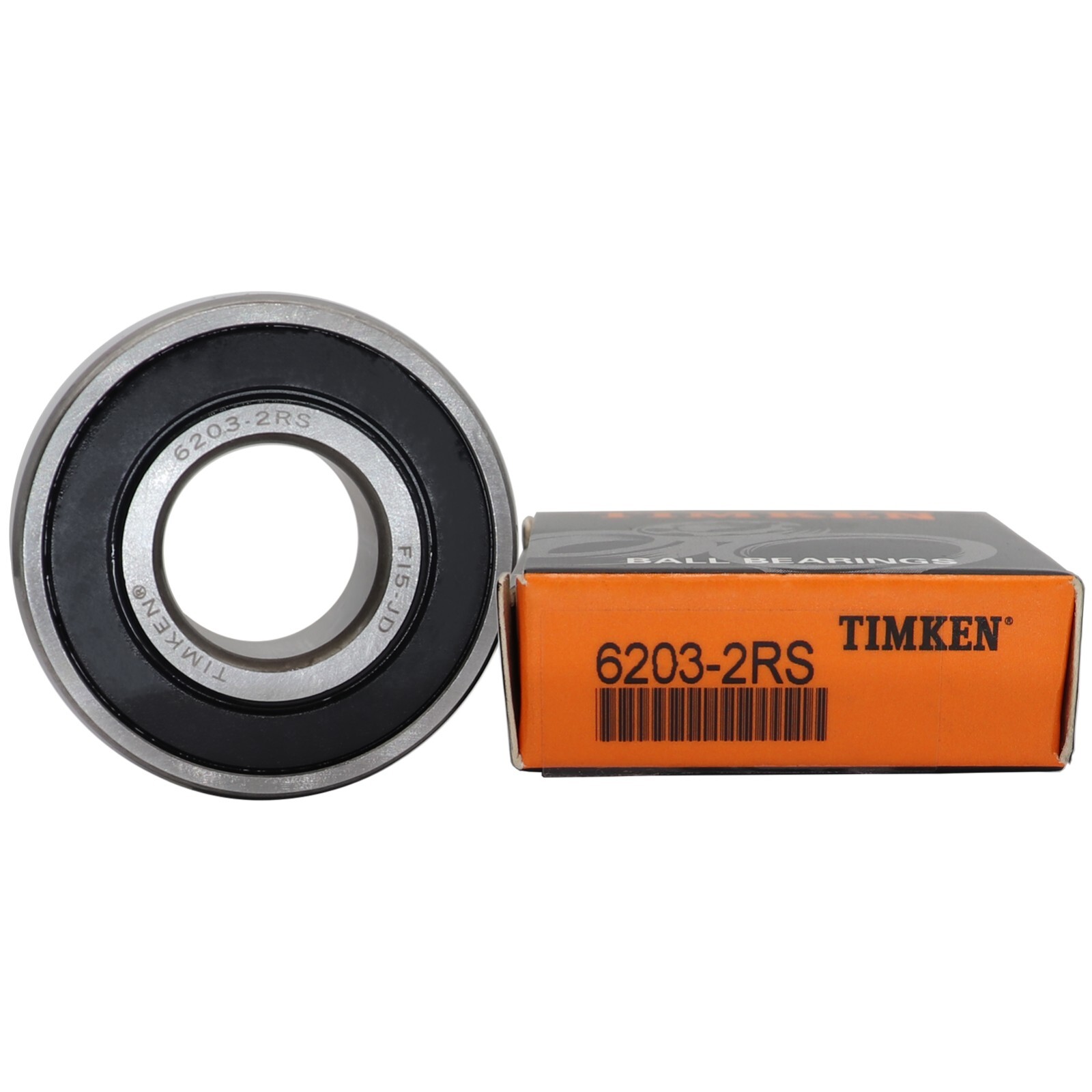 2PCS TIMKEN 6203-2RS 17X40X12MM Double Rubber Sealed Bearings 6203RS