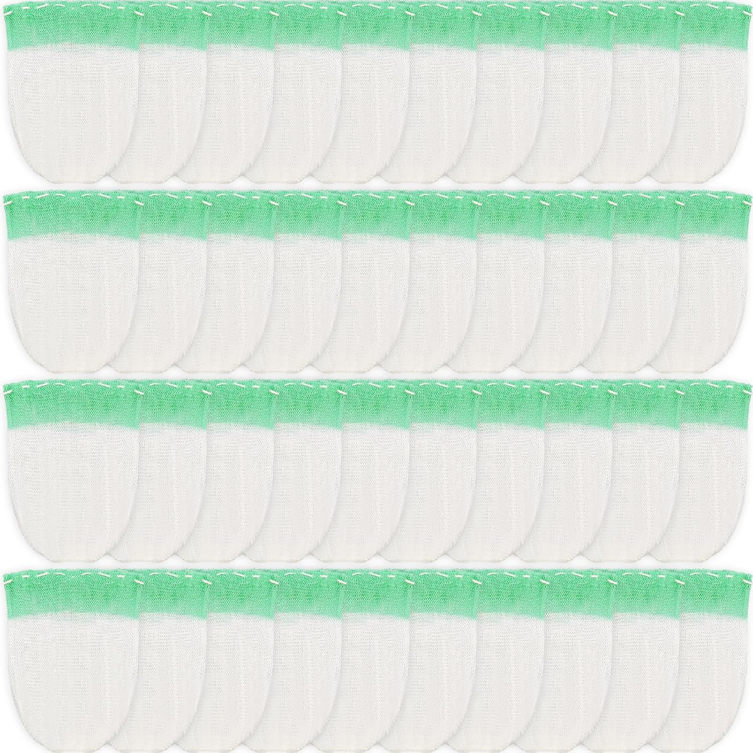 40 Propane Lantern Mantles U Shape, One Layer, 40 Pieces