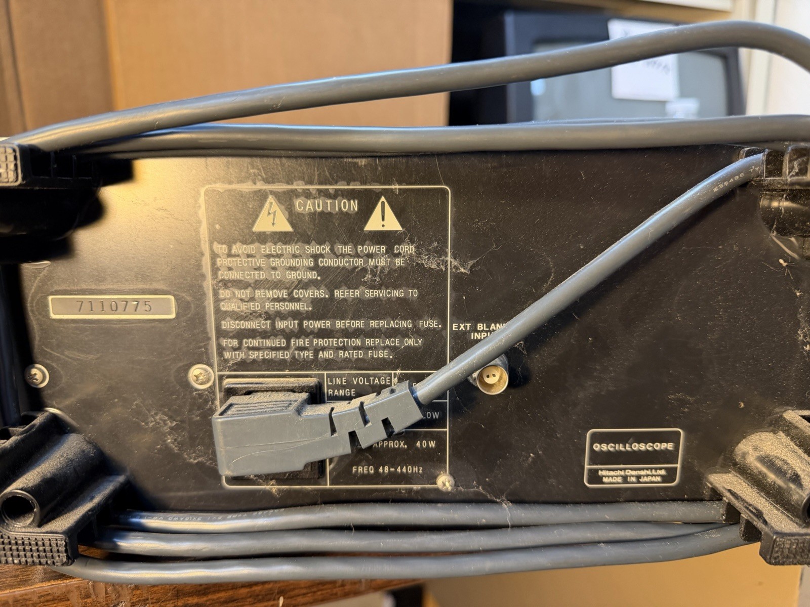hitachi oscilloscope V-660, Tested & Working