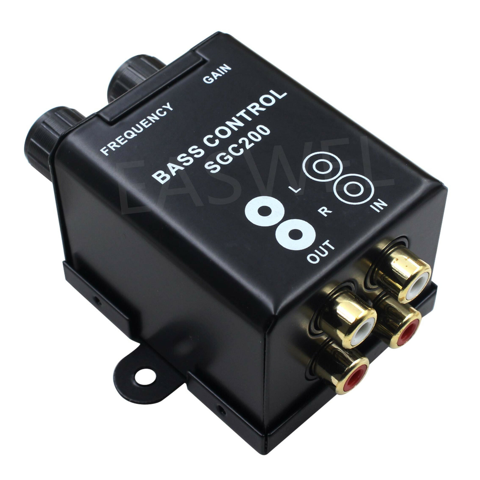 Car Home Amplifier RCA Gain Level Volume Knob Booster Audio Stereo Bass #U