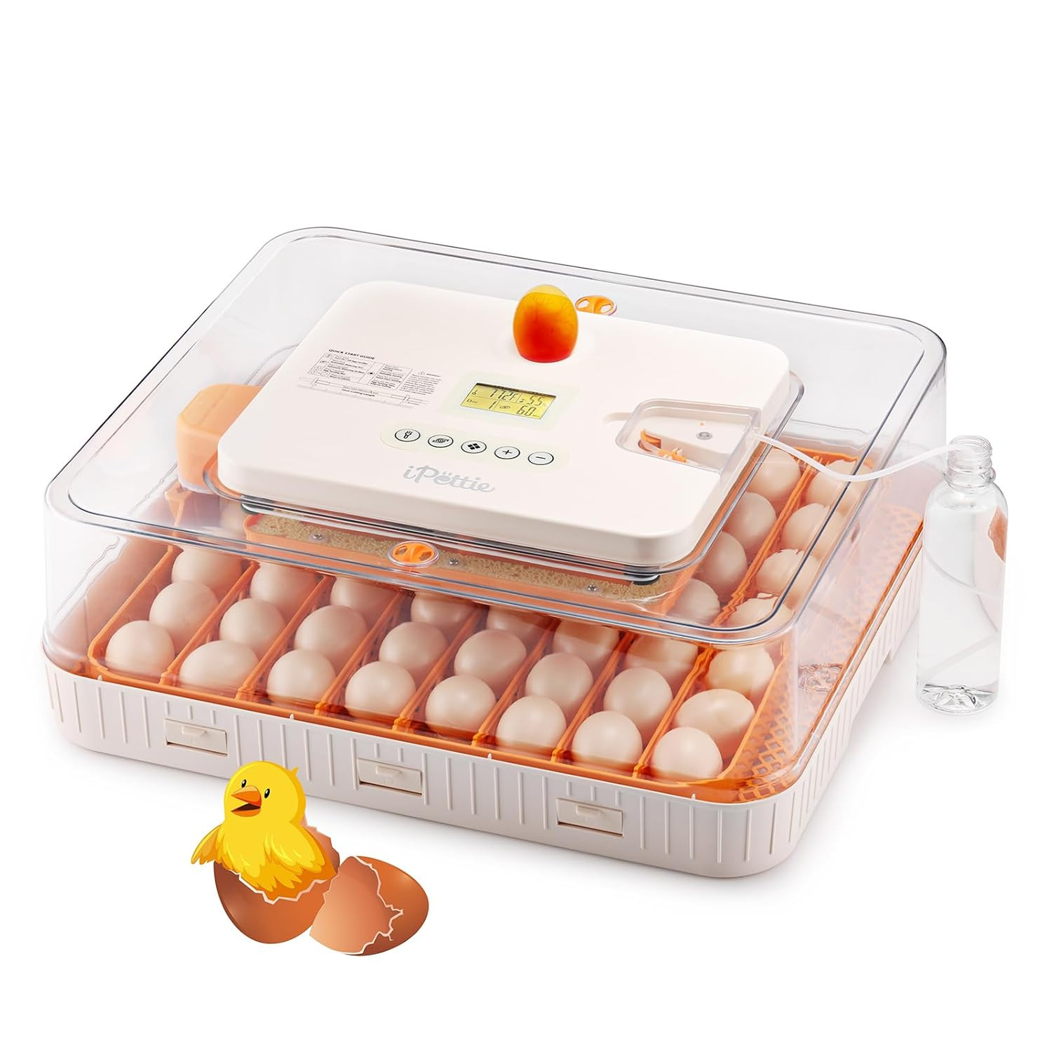 Nestasy Prohatch56 Egg Incubator with Automatic Egg Turning and Humidity Tempera