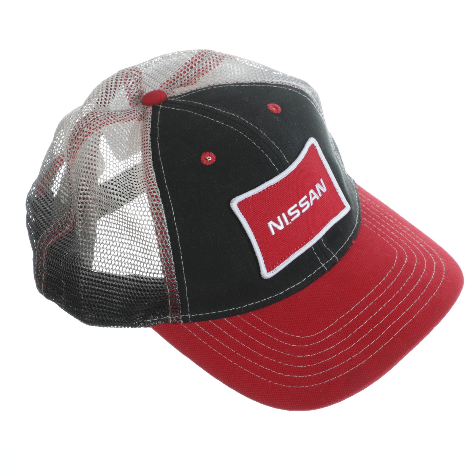Nissan Black and Red Trucker Cap