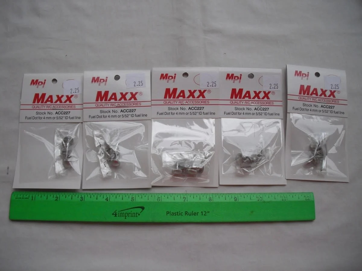 ACC227 Lot of 5 MPI Fuel Dot, 4 mm or 5/52" ID Line