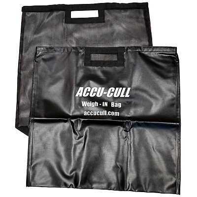 Accu-Cull Weigh-IN Bag w/ Mesh Liner Tournament Bass Fishing Limit Weigh Bag