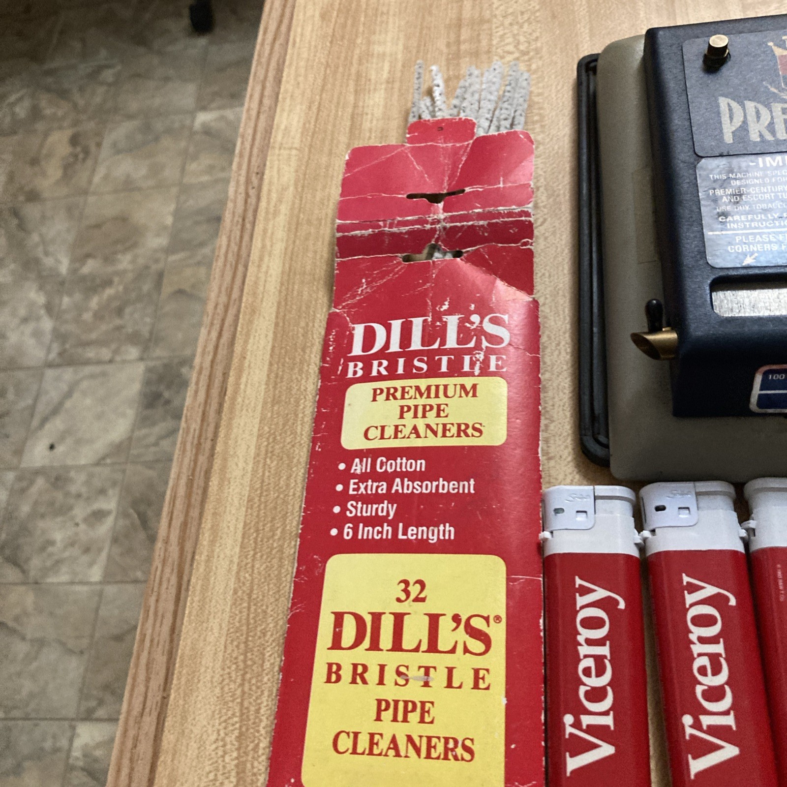 PREMIER Supermatic Cigarette Injector Machine w/ extras.