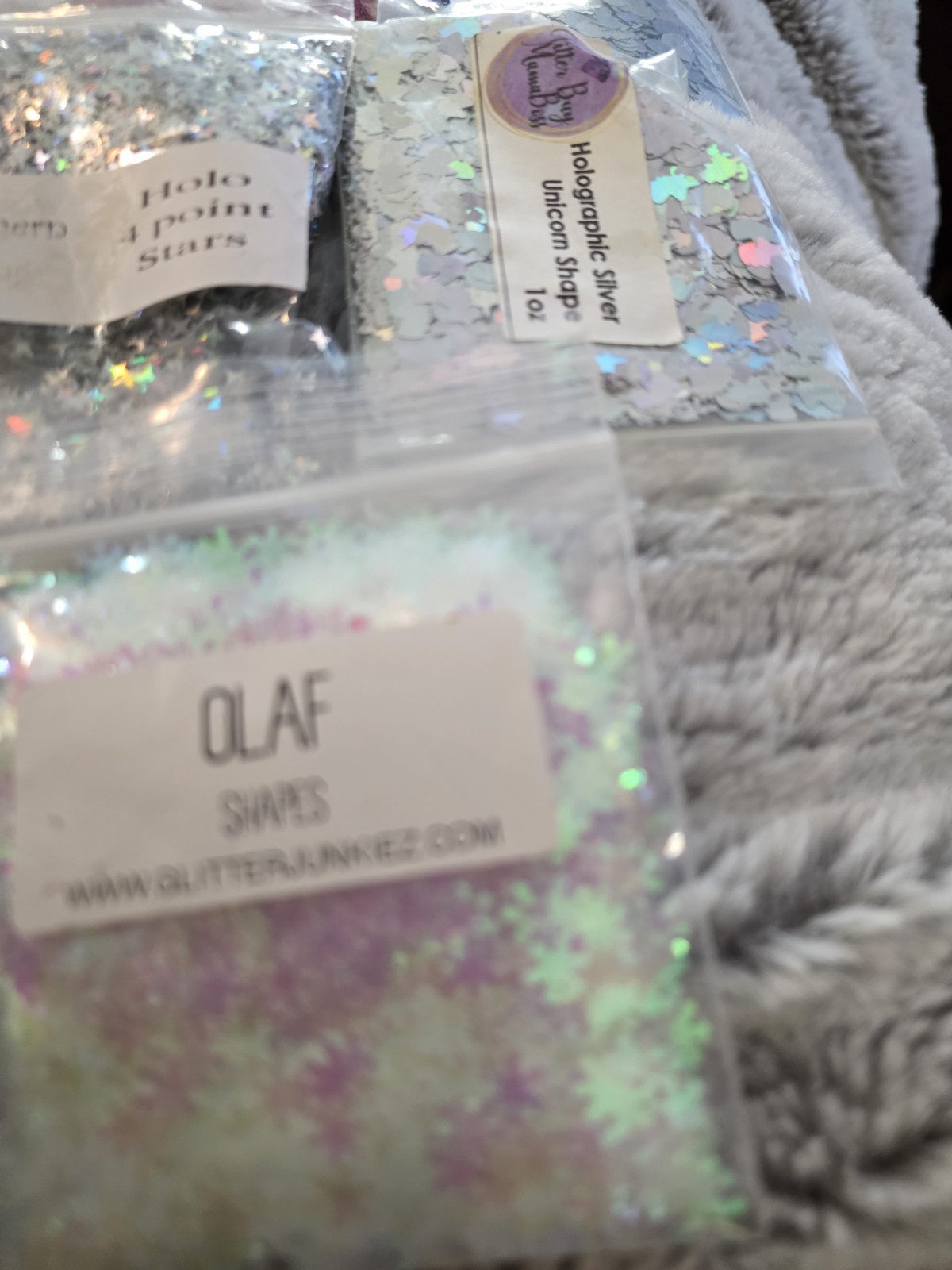 29 bags of Premium Glitter Multicolor Craft Glitter Lot , fine , Chunky, shapes