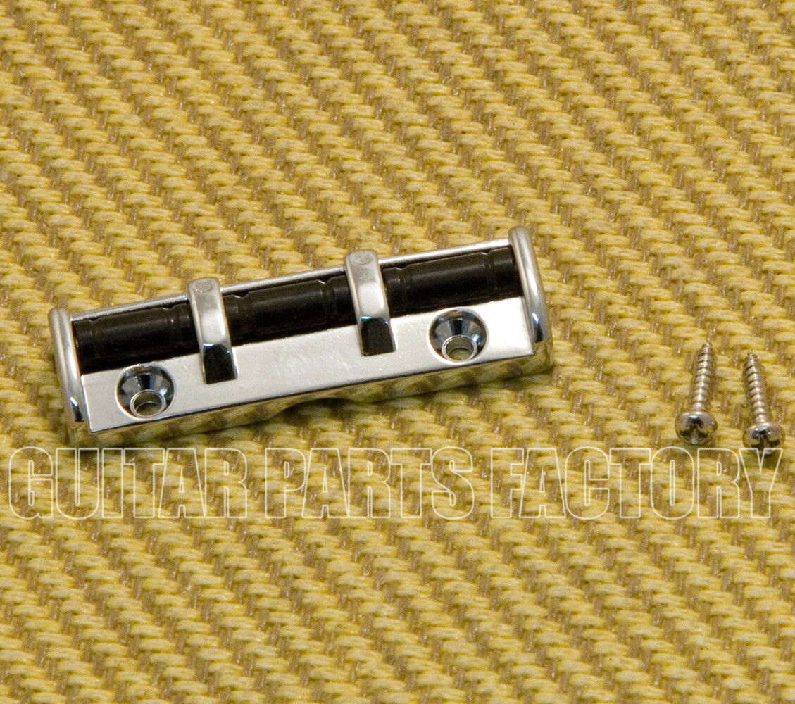 RN001-C Chrome Guitar Roller Nut Fender Style for Strat & Tele 1-11/16"