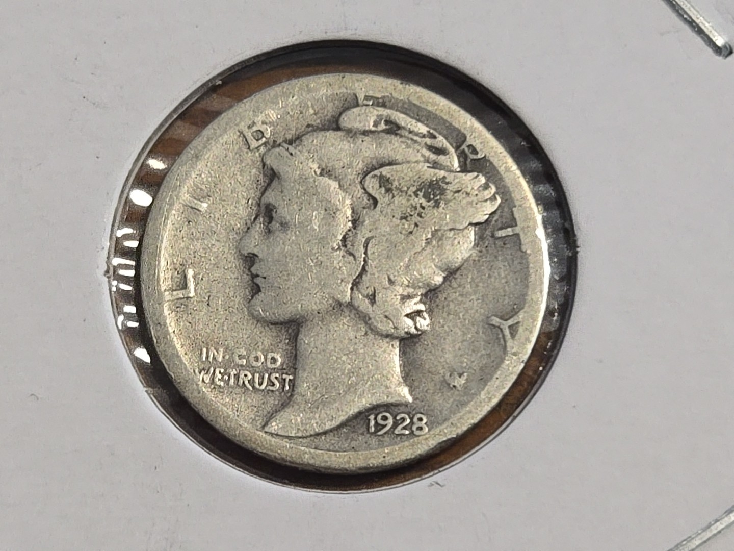 1928 S United States Mercury Dime 10 Cent