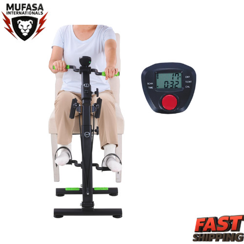 Pedal Exerciser Bike for Seniors Arm Leg Therapy Exercise Machine Home Trainer