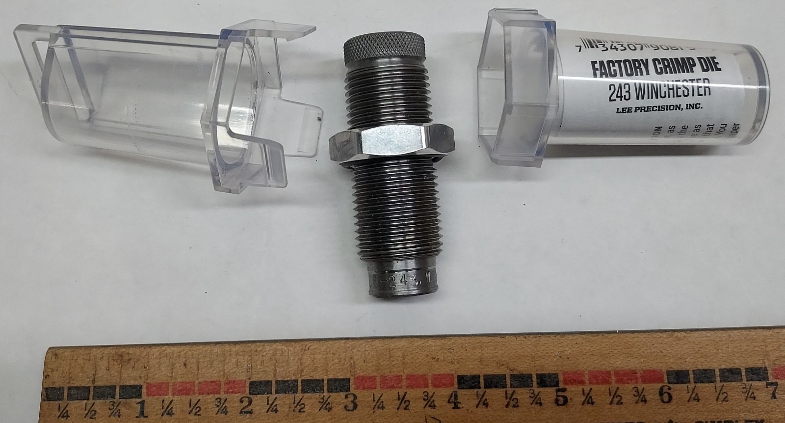 Lee Precision 243 Win. Factory Crimp Die - Original Case