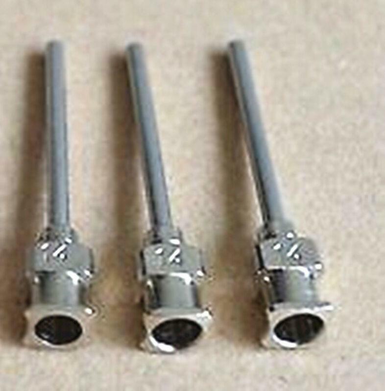 12 pcs 14Ga Blunt stainless steel dispensing syringe needle tips 1"