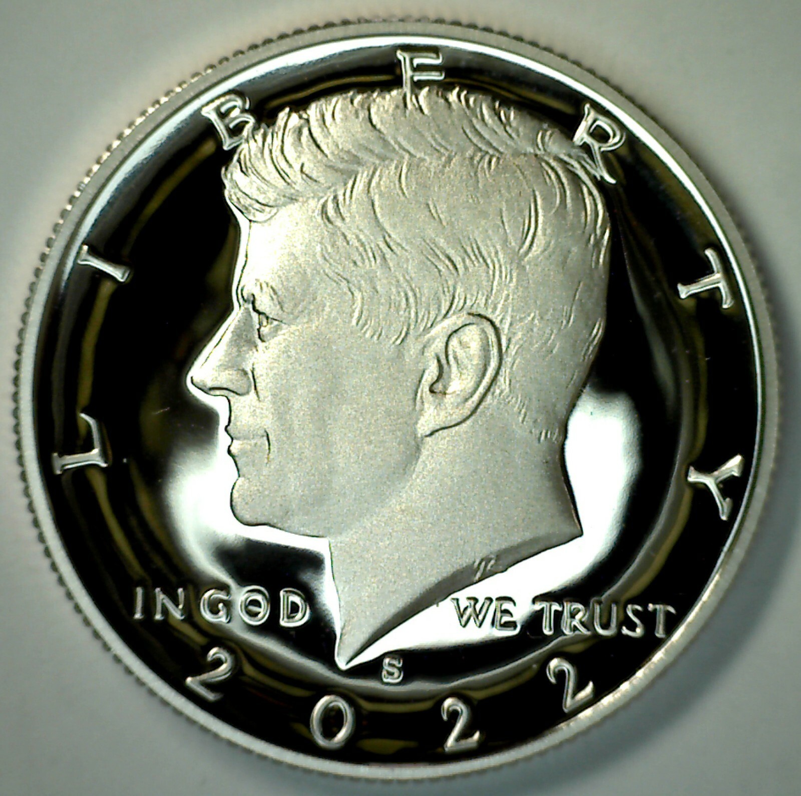 2022 S Kennedy Clad Proof Half Dollar Coin 50c US San Francisco Mint