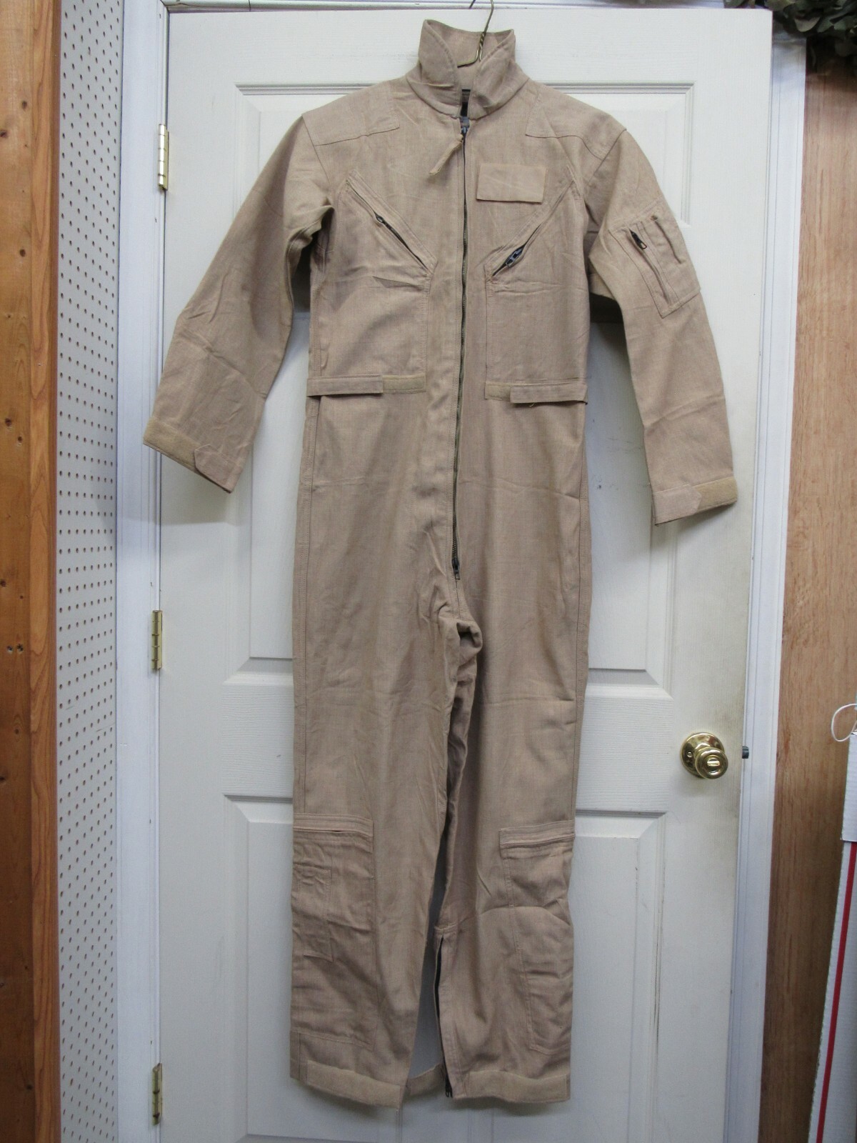 USAF CWU 77P Tan Ground Crew Protective Coveralls 38R Desert Storm US Air Force