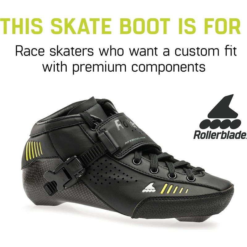 Rollerblade Nitroblade Boot Black 11 -Open Box
