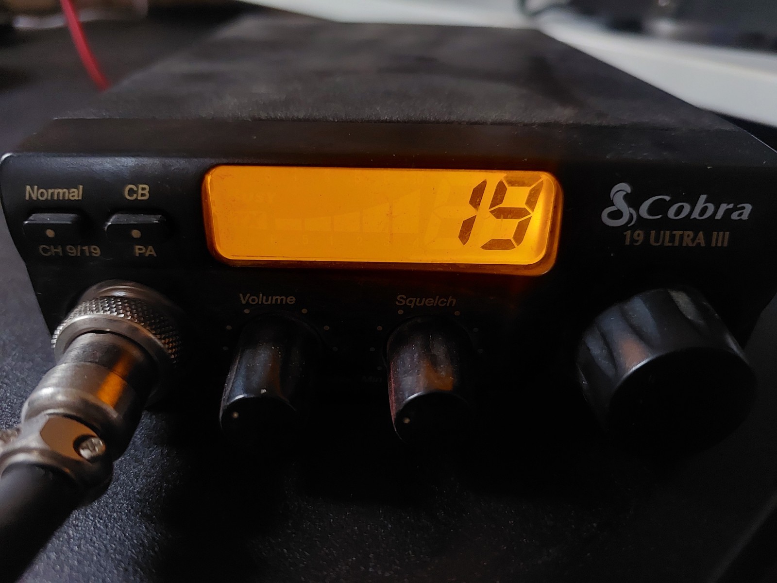Cobra 19 Ultra III CB Radio - Tested (No Mic)
