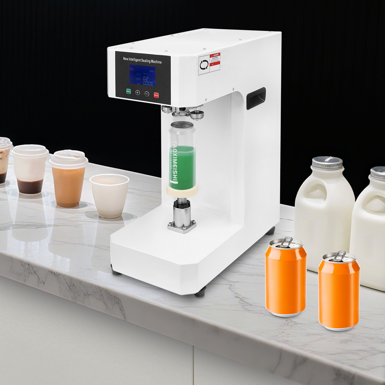 Commercial Soda Can Sealer Automatic Can Sealer Automatic Can Sealer Machine