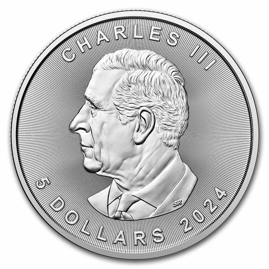 2024 Canada 1 oz Silver Maple Leaf BU