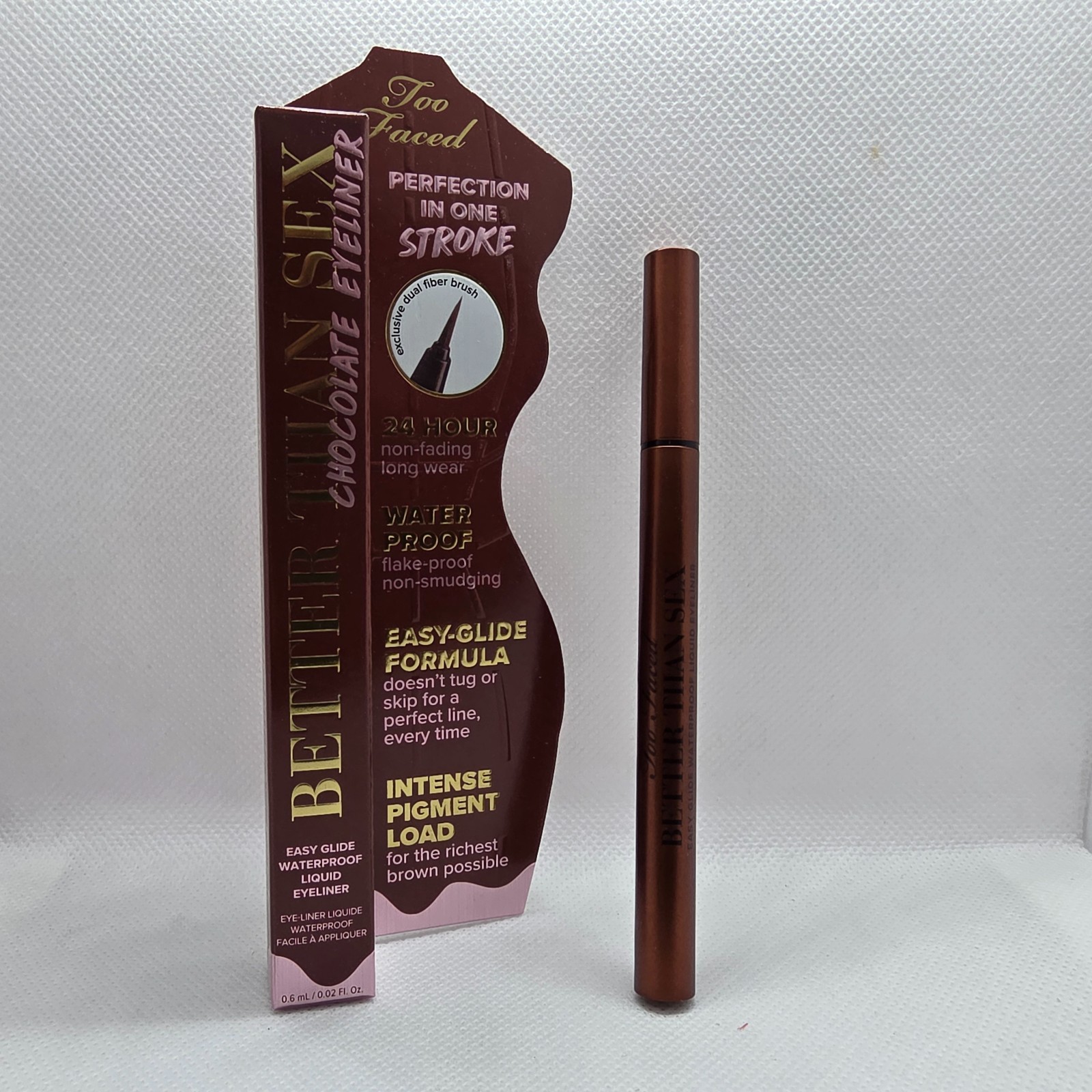 Too Faced Better Than Sex Waterproof Liquid Eyeliner CHOCOLATE - Full Size