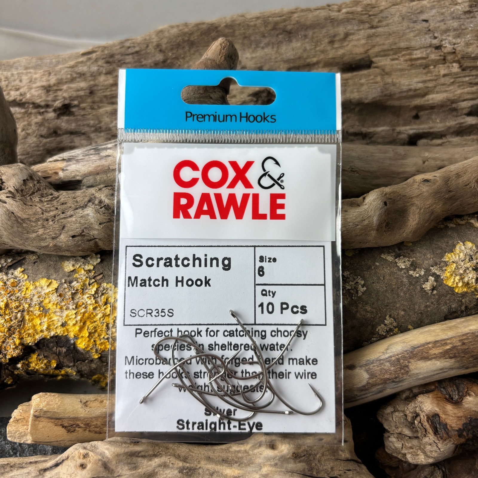 Cox & Rawle SCR35S Silver Scratching Match Hook for Competition and Flatties