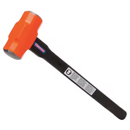 Westward 22Xp71 Sledge Hammer, 12 Lb., 36 In, Rubber/Steel