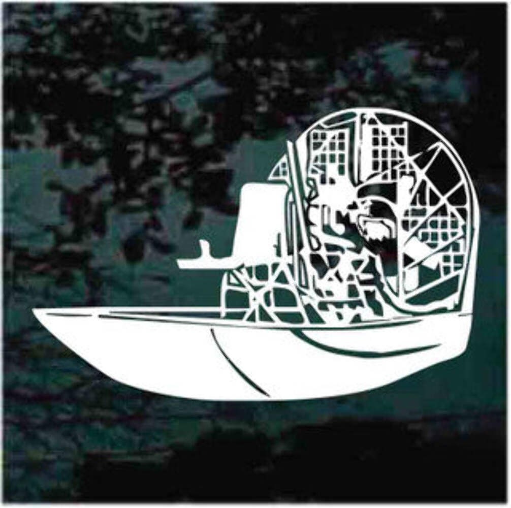 Airboat Decals | Die Cut Vinyl Decal