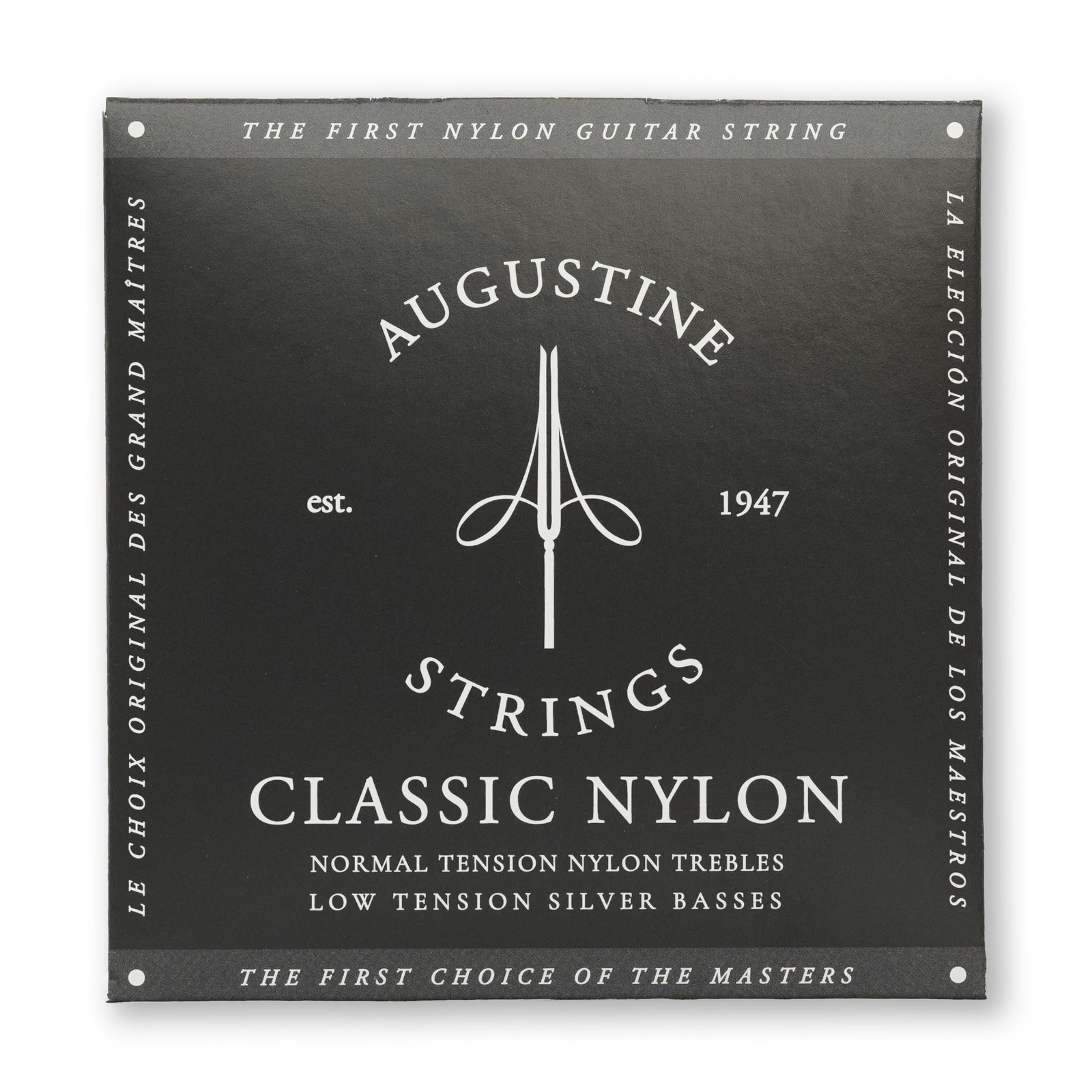 Augustine Strings Classic Black - Low Tension Classical Guitar Strings - The ...