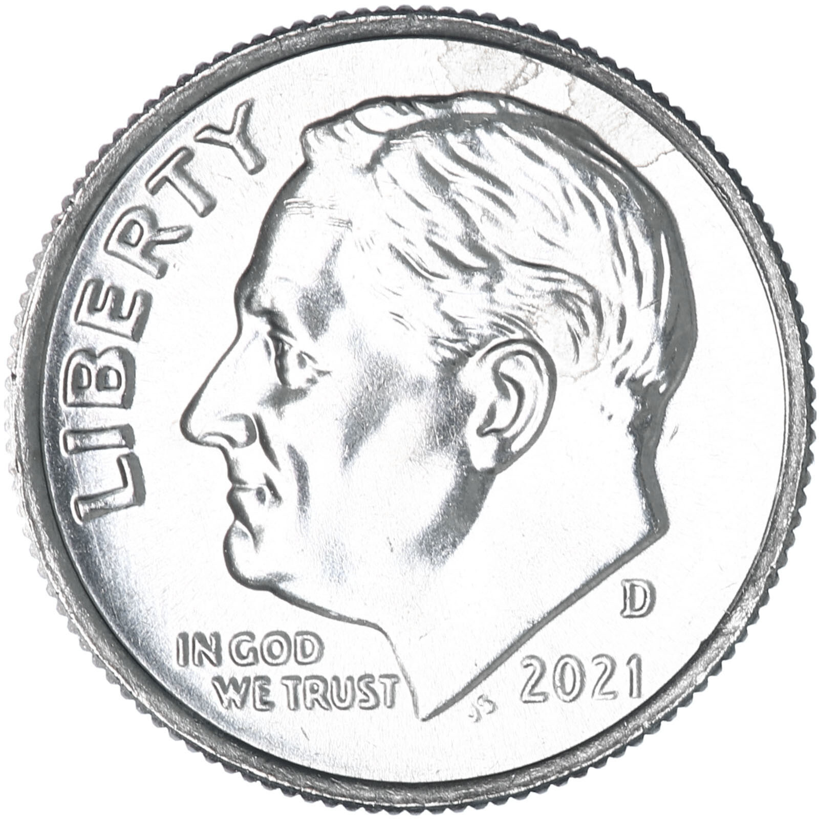 2021 D Roosevelt Dime BU US Coin
