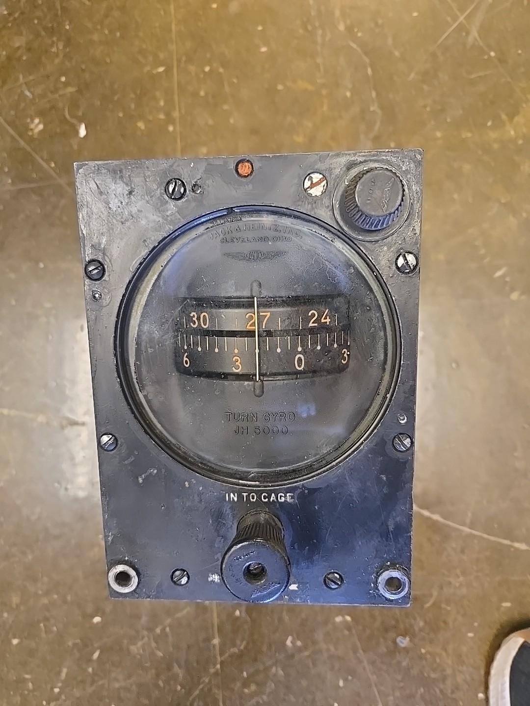 Jack & Heintz Directional Gyro Control Type A-3A