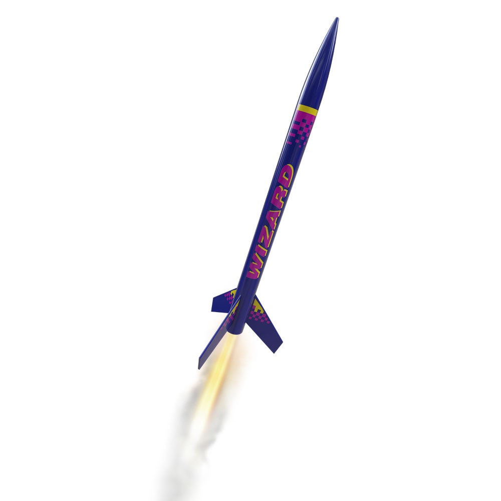 Estes Flying Model Rocket Kit Wizard EST 1292