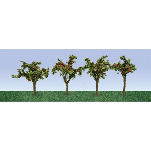 JTT Scenery Products 95517 HO 1"~3/8" Apple Sapplings (Pack of 12)