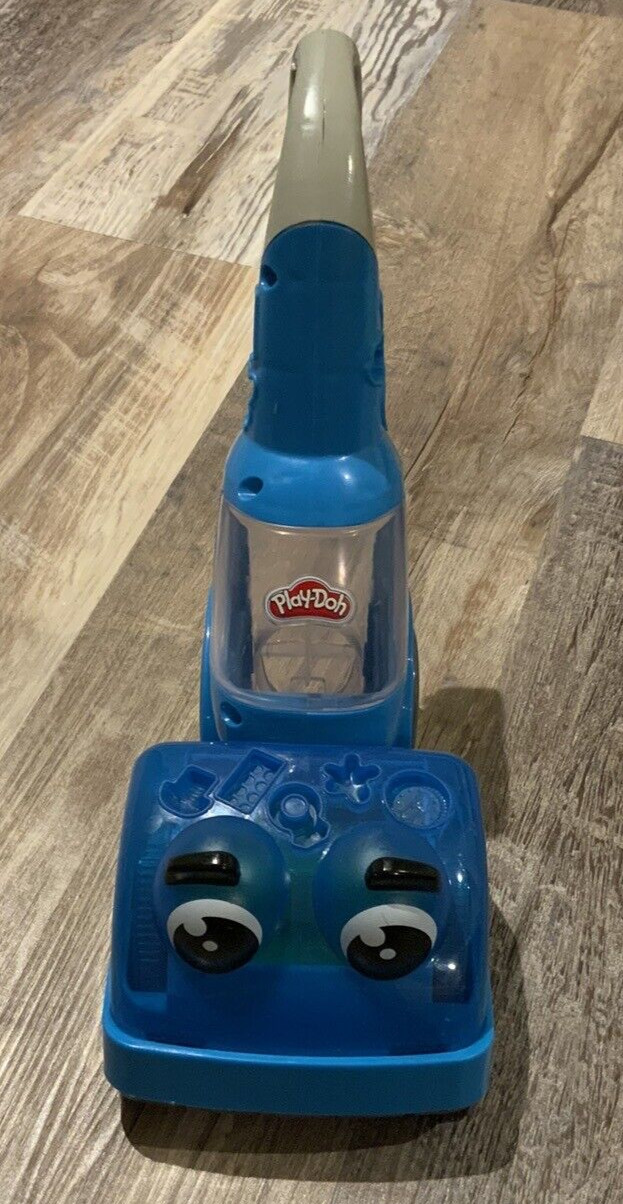 Play-doh Blue Zoom Zoom Vacuum Kids Toy Sweeper 10" Tall