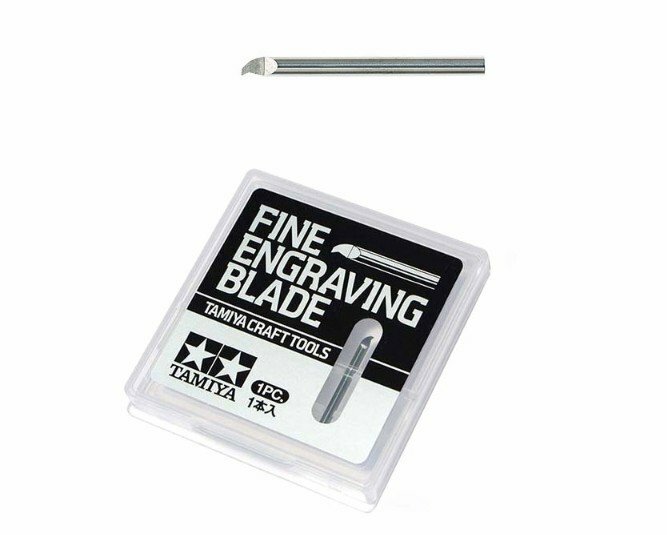 Tamiya 74145 0.15mm Fine Engraving Blade Model Carving Modeling Craft Tools