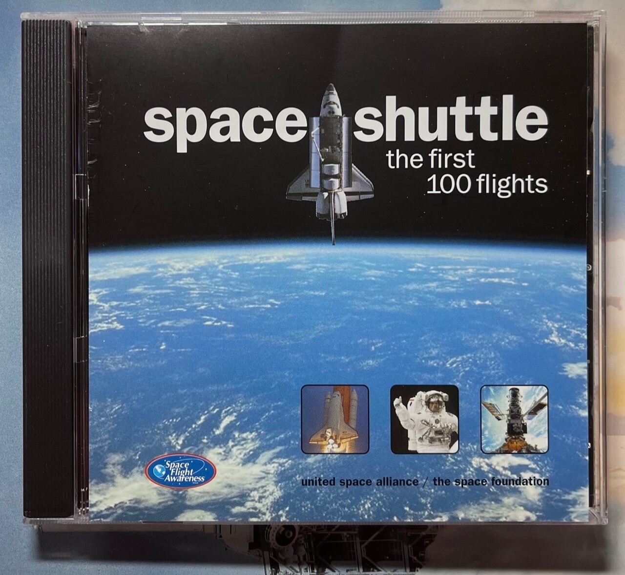 SPACE SHUTTLE FIRST 100 FLIGHTS SEALED OBSOLETE & HTF COMPUTER DISC CD-ROM